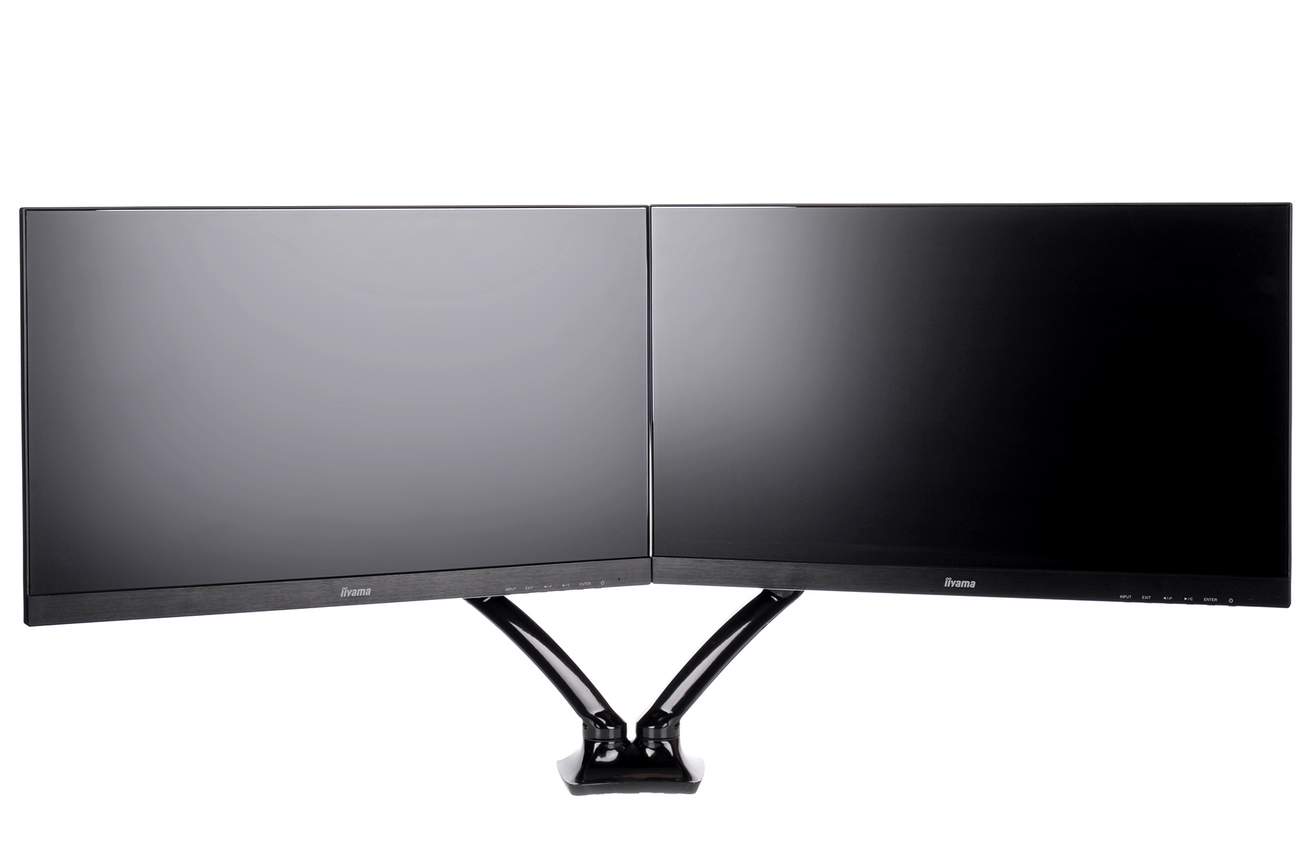 IIYAMA DS3002C-B1 dvojité rameno s plynovou pružinou