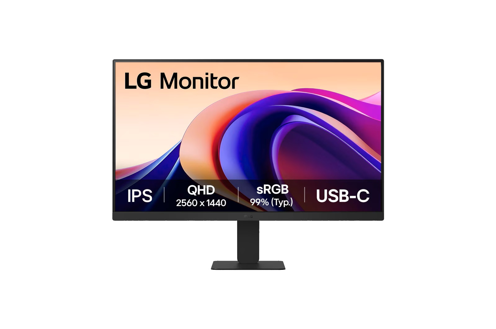 LG/24U631A-B/23,8''/IPS/QHD/100Hz/5ms/Black/3R