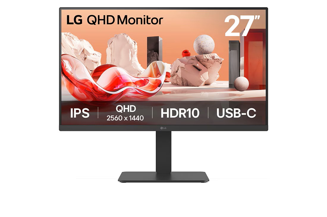 LG/27BA65QB/27''/IPS/QHD/100Hz/5ms/Černá/2R