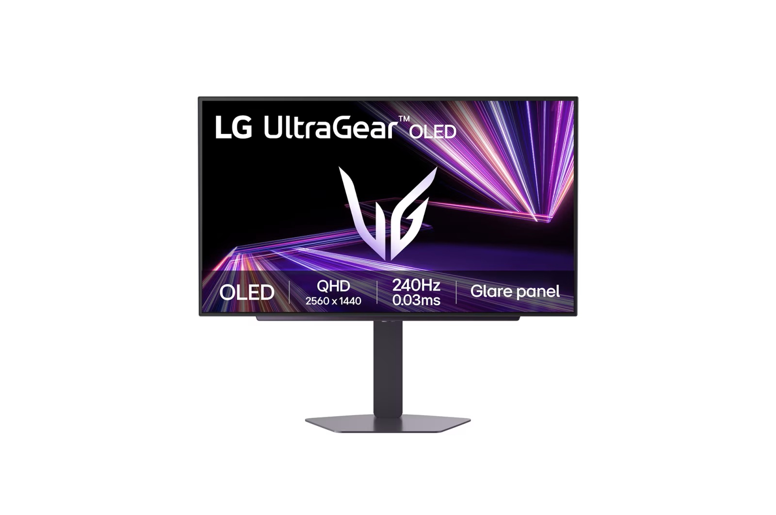 LG UltraGear/27GX704A-B/26,5''/OLED/QHD/240Hz/0,03ms/Černá/2R