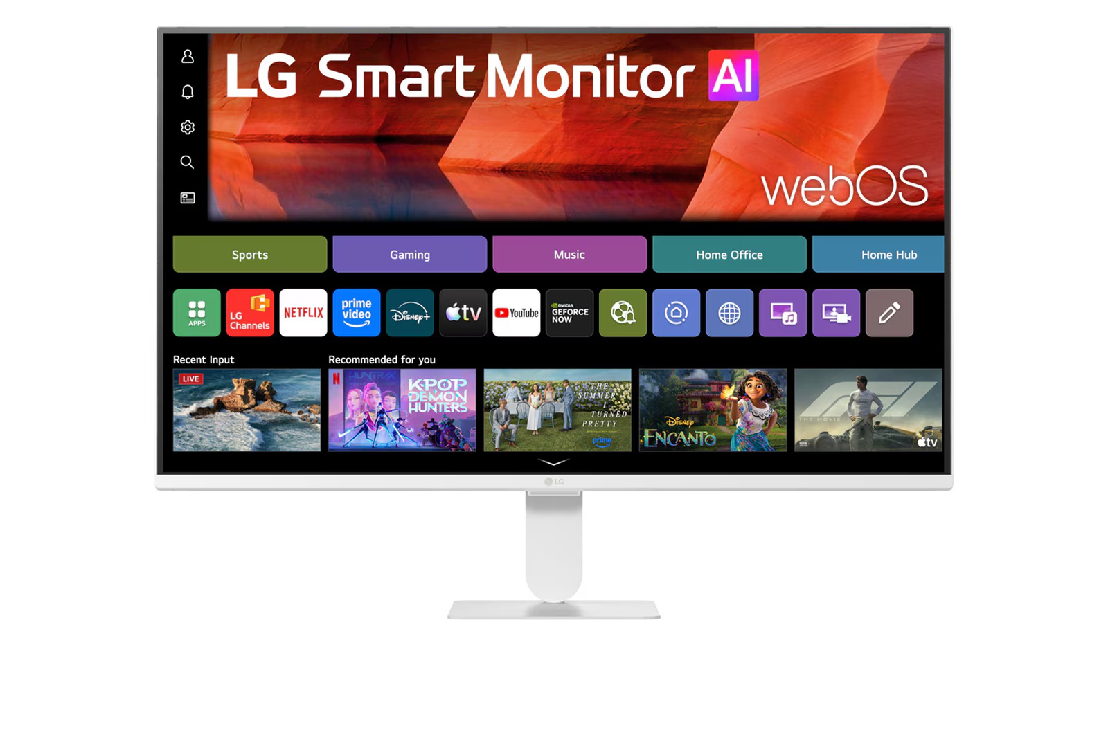 LG/27U511SB-W/27''/IPS/FHD/120Hz/5ms/Bílá/2R