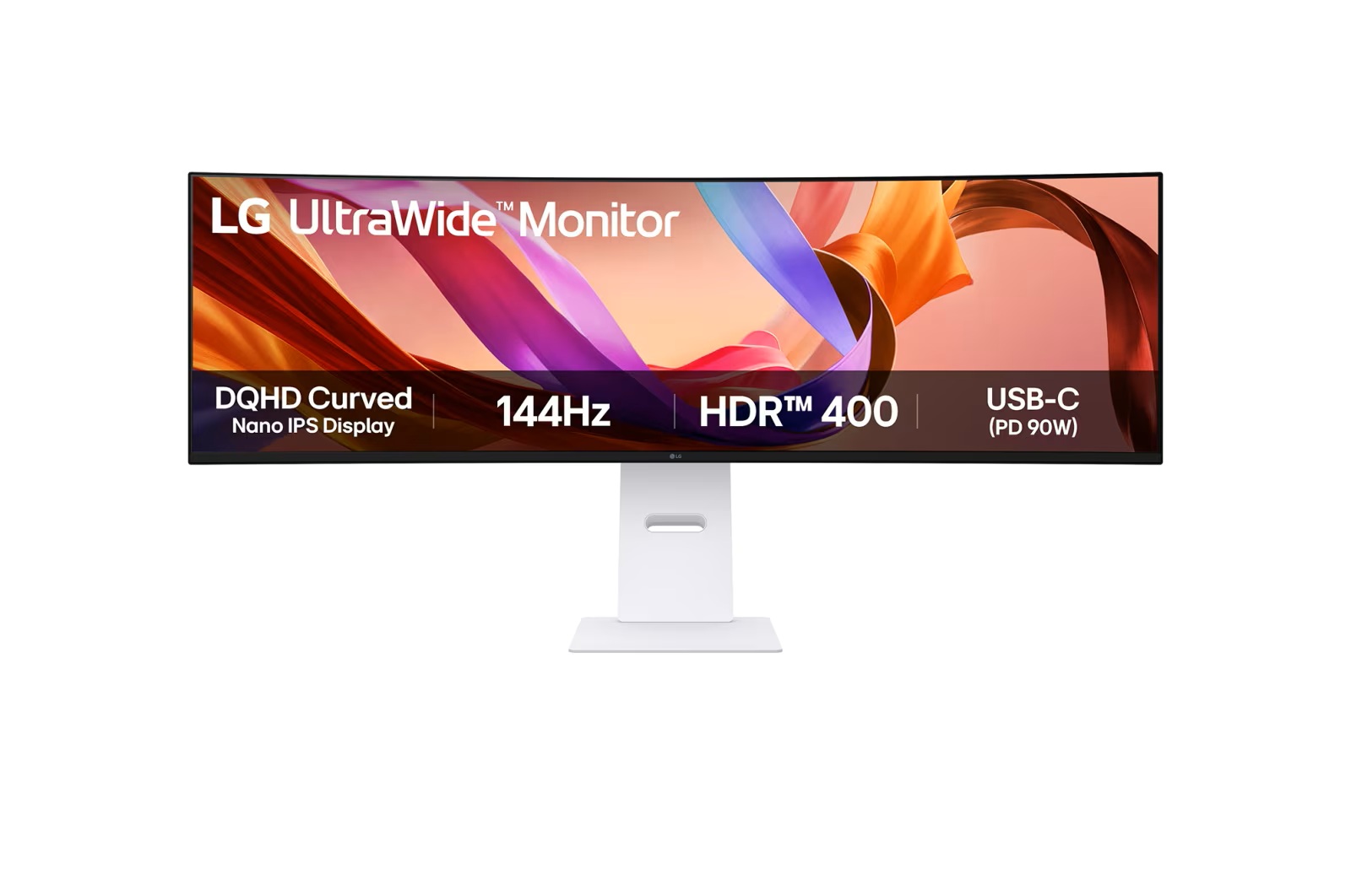 LG UltraWide/49U950A-W/49''/IPS/DQHD/144Hz/5ms/Bílá/2R