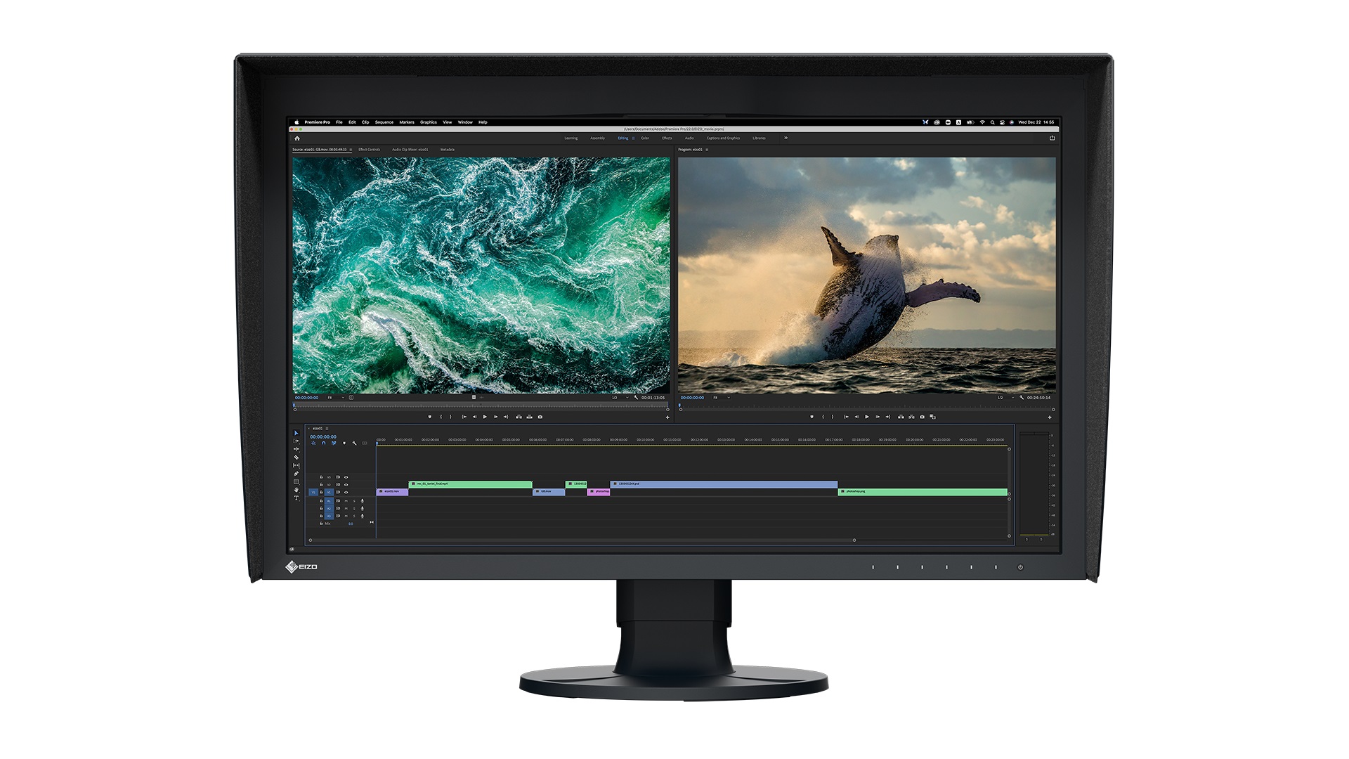 EIZO ColorEdge/CG2700S/27''/IPS/QHD/60Hz/19ms/Black/5R