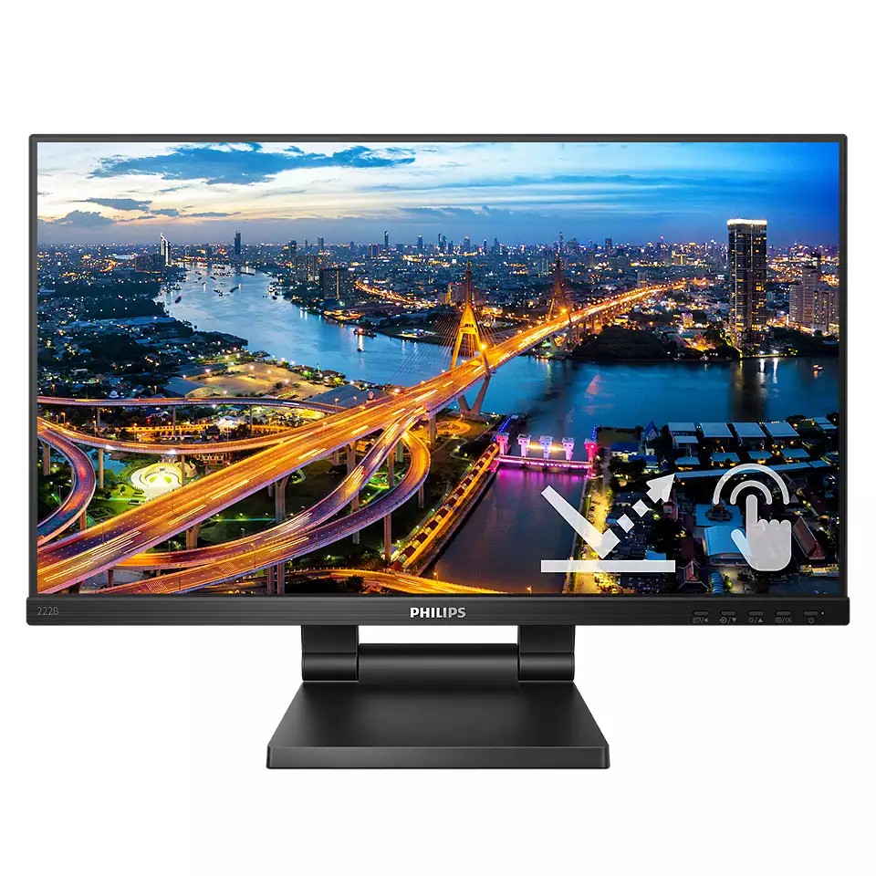 22'' LED Philips 222B1TC - FHD,IPS,touch