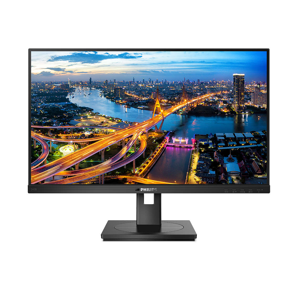 Philips/243B1/00/23,8''/IPS/FHD/75Hz/4ms/Black/3R