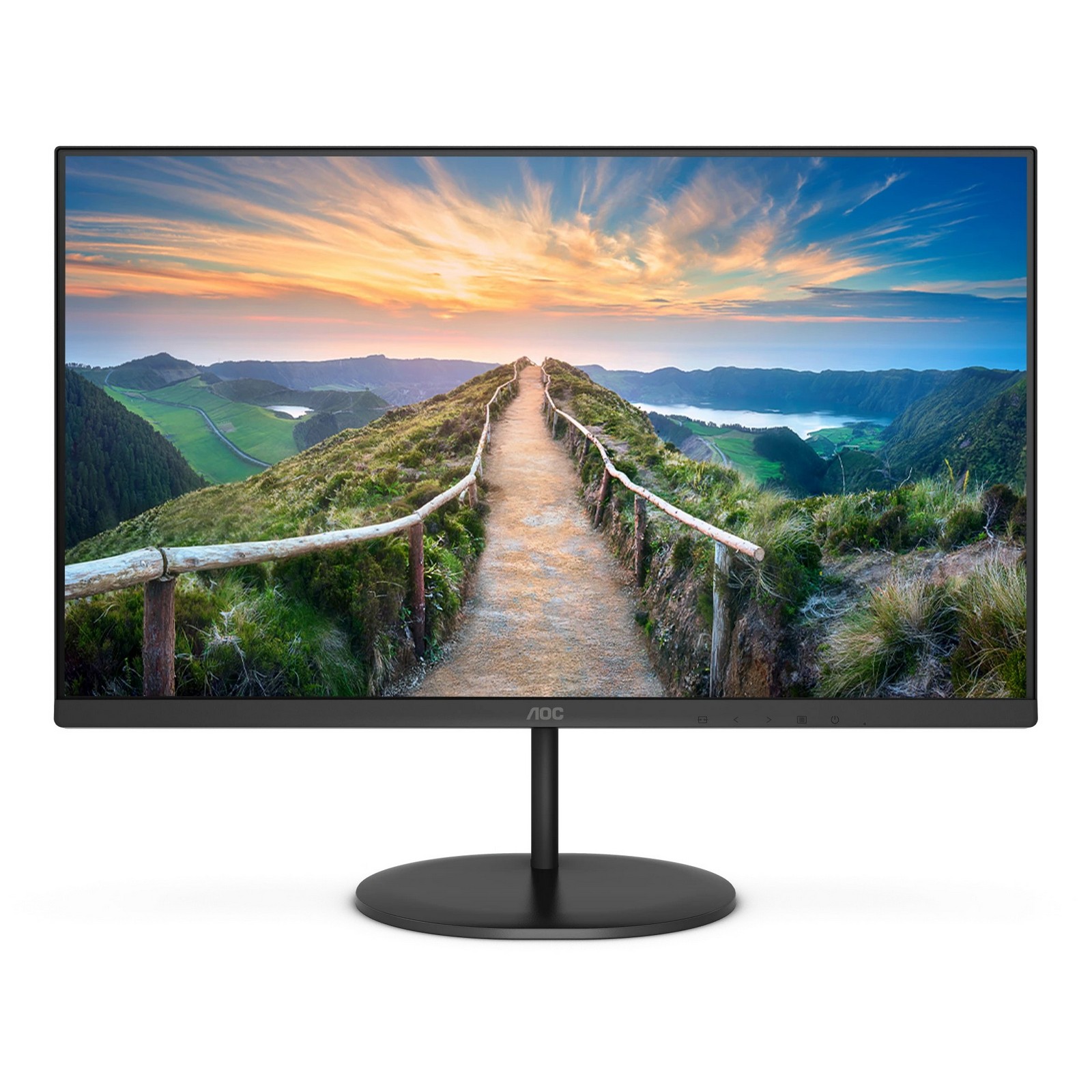 AOC/Q24V4EA/23,8''/IPS/QHD/75Hz/4ms/Black/3R