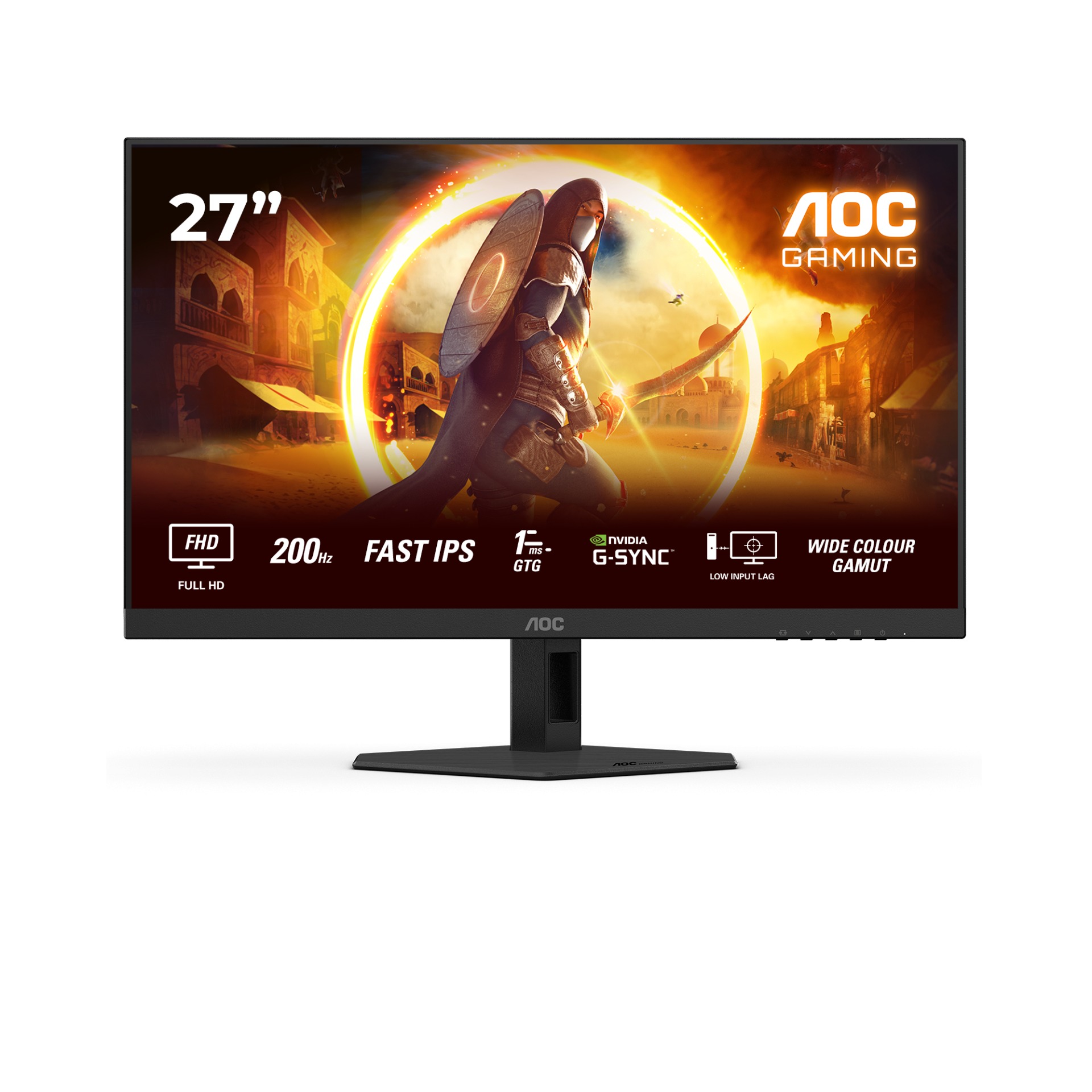 AOC AGON/27G4HRE/27''/IPS/FHD/200Hz/1ms/Černá/3R