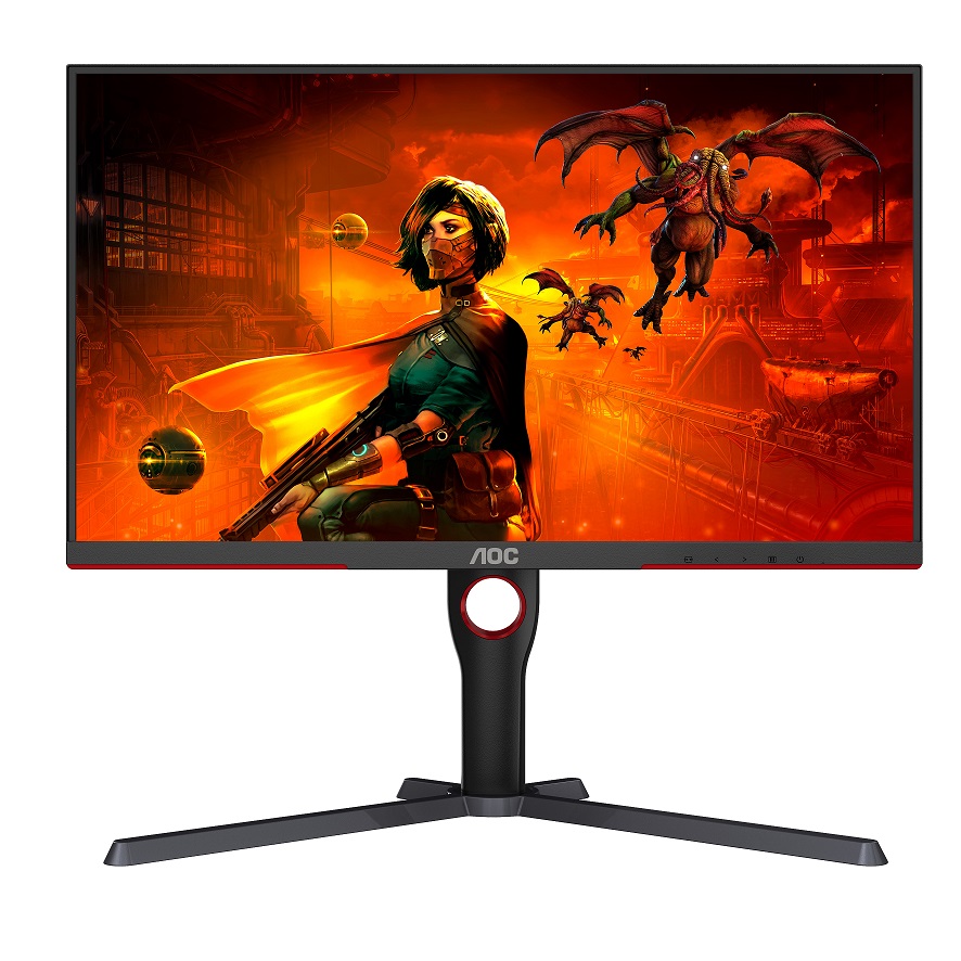 AOC Gaming/U27G3X/27''/IPS/4K UHD/160Hz/1ms/Blck-Red/3R