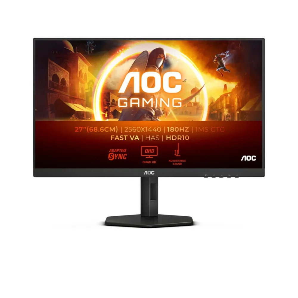 AOC Gaming/Q27G4XN/27''/VA/QHD/180Hz/1ms/Black/3R