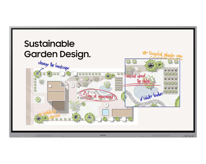 65'' LED Samsung WE65FX - Flip UHD,350cd,NoOS,12/7