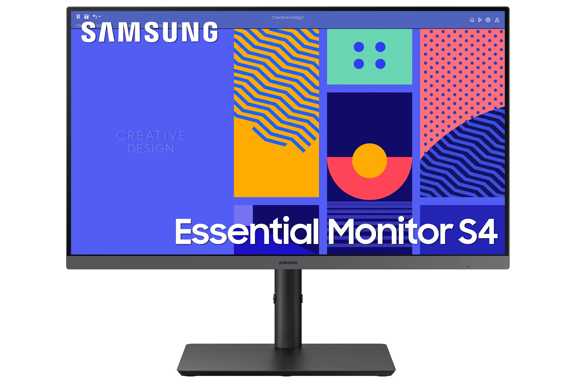 Samsung Essential S4/S432GC/24''/IPS/FHD/100Hz/4ms/Black/3R