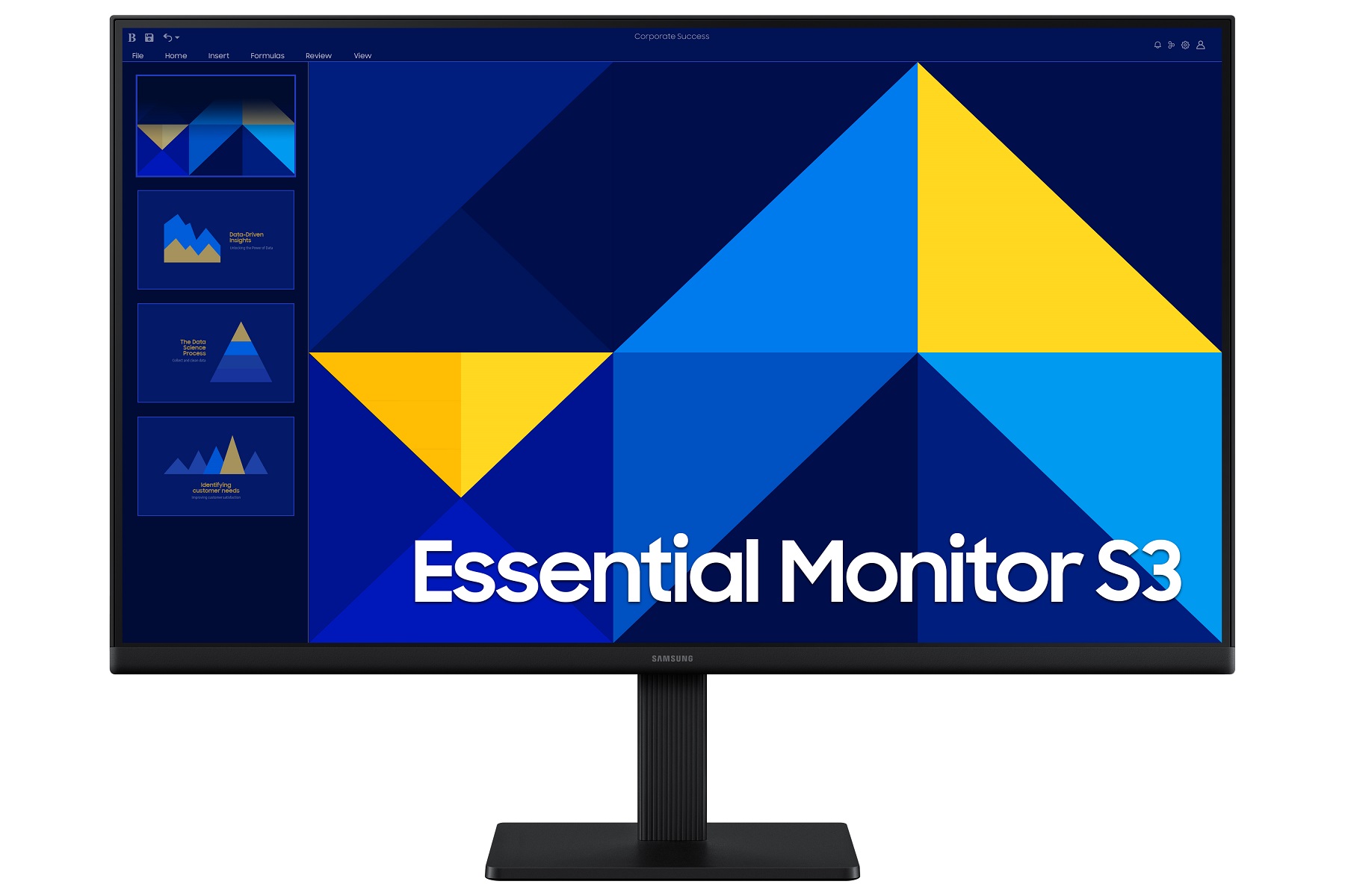 Samsung Essential S3/LS27D304GAUXEN/27''/IPS/FHD/100Hz/5ms/Black/2R