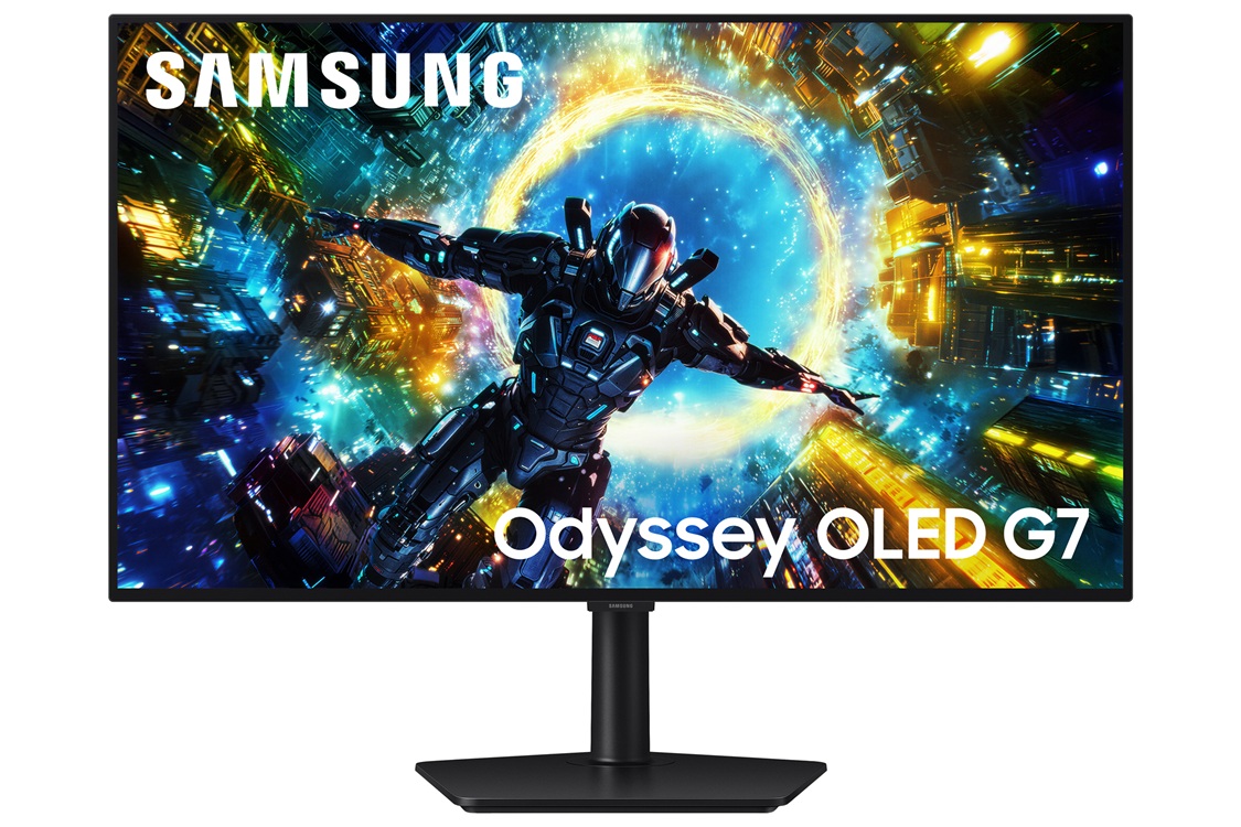 Samsung Odyssey OLED G7/LS32HG730SUXEN/32''/OLED/4K UHD/330Hz/0,03ms/Černá/2R