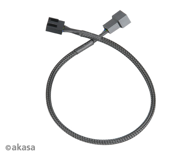 AKASA - PWM prodlužovací kabel ventilátoru 4 ks