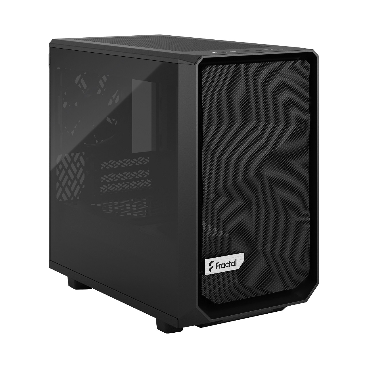 Fractal Design Meshify 2 Nano Black TG Dark Tint/Mini ITX/Transpar./Černá