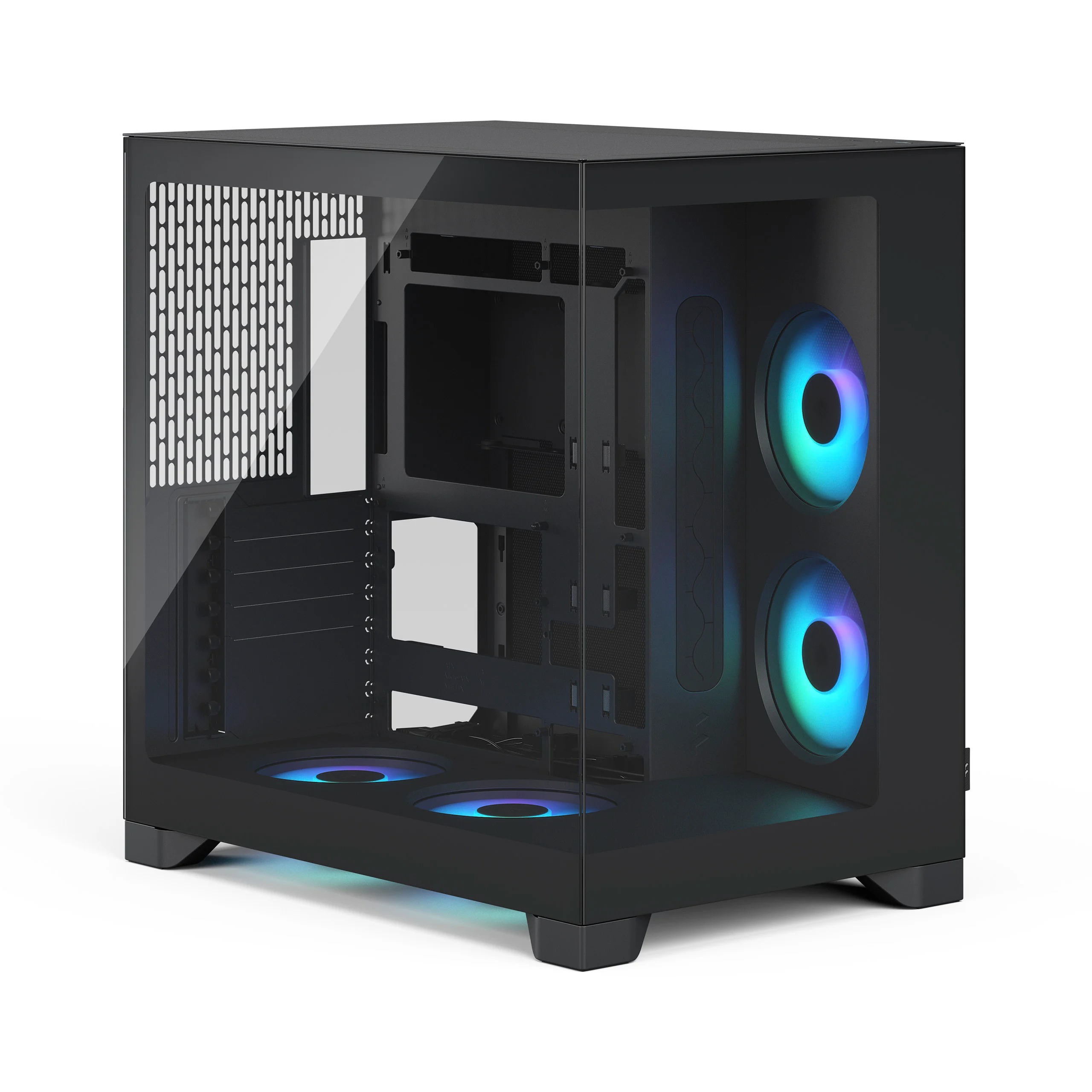 Fractal Pop 2 Vision/Midi Tower/Transpar./Černá
