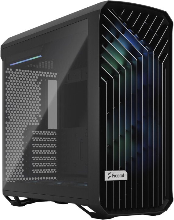 Fractal Design Torrent Black RGB TG Light Tint/Big Tower/Transpar./Černá