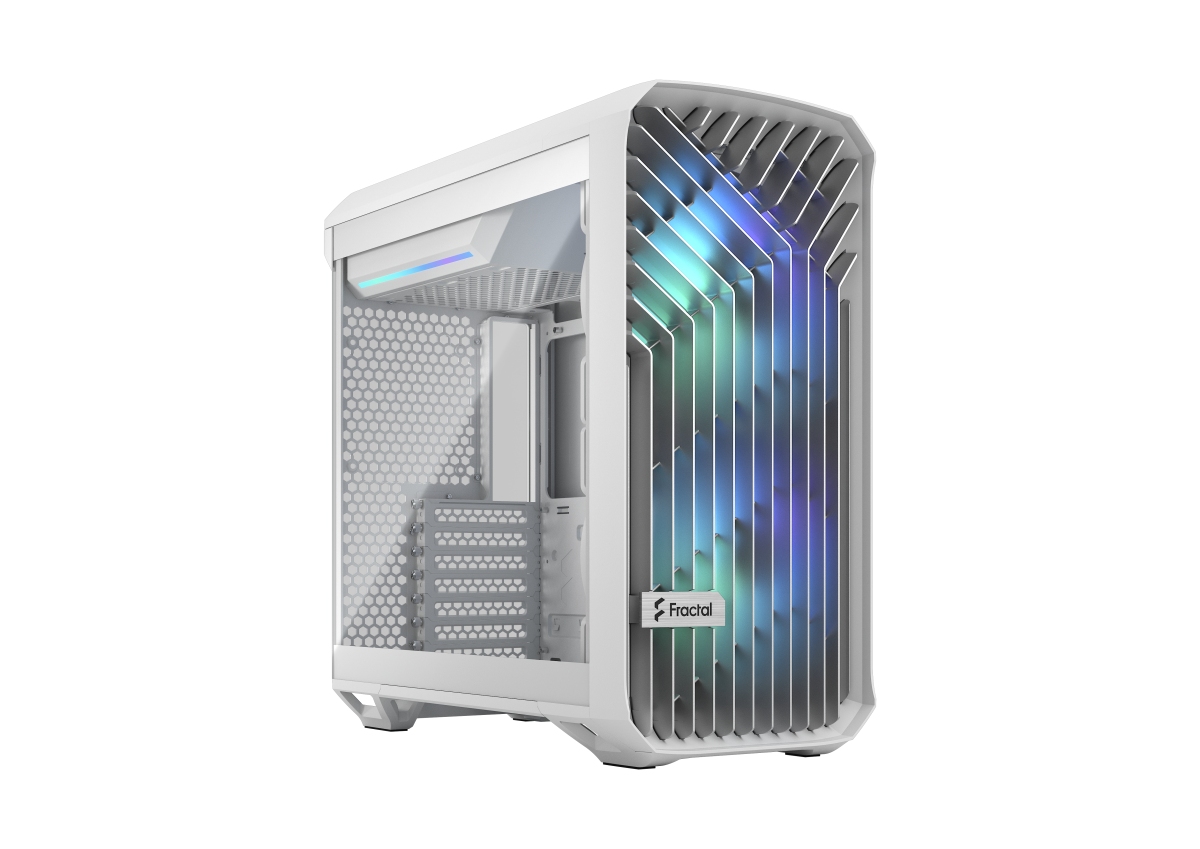 Fractal Design Torrent Compact RGB White TG C Tint/Mini Tower/Transpar./Bílá