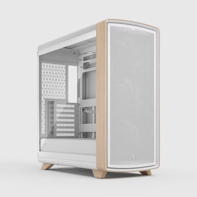 Fractal Design Summit Chalk White TG Clear Tint