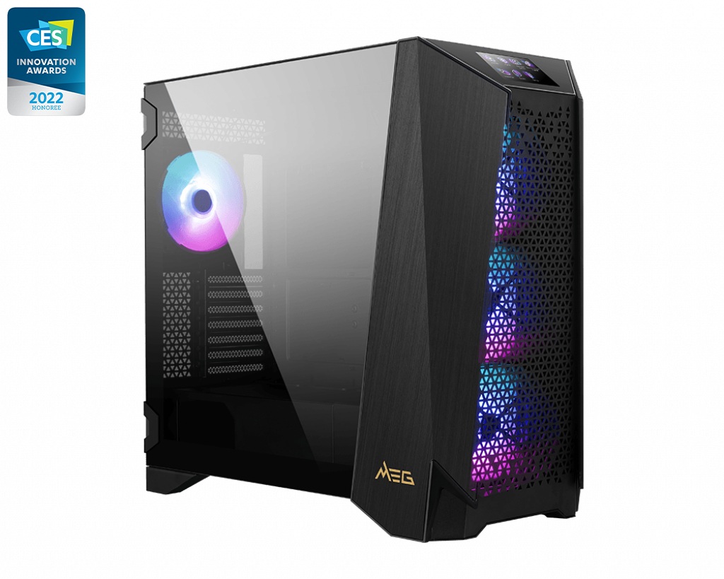 MSI MEG PROSPECT 700R/Midi Tower/Transpar./Černá
