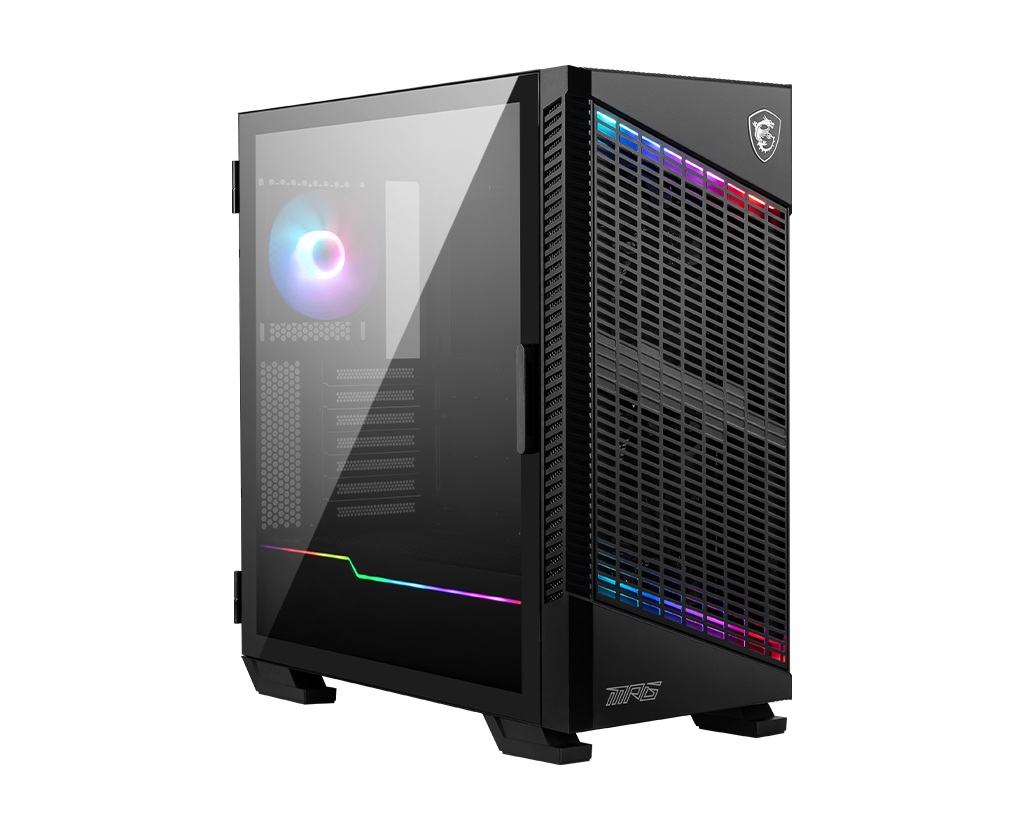 MSI MPG VELOX 100P AIRFLOW/Midi Tower/Transpar./Černá