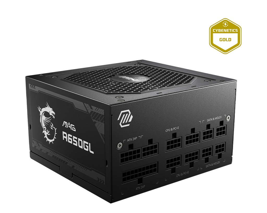 MSI zdroj MAG A650GL 650W 80PLUS GOLD m