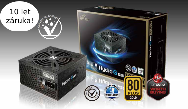 Obrázok FSP Fortron HYDRO G PRO 650 W (HYDRO G 650 PRO)