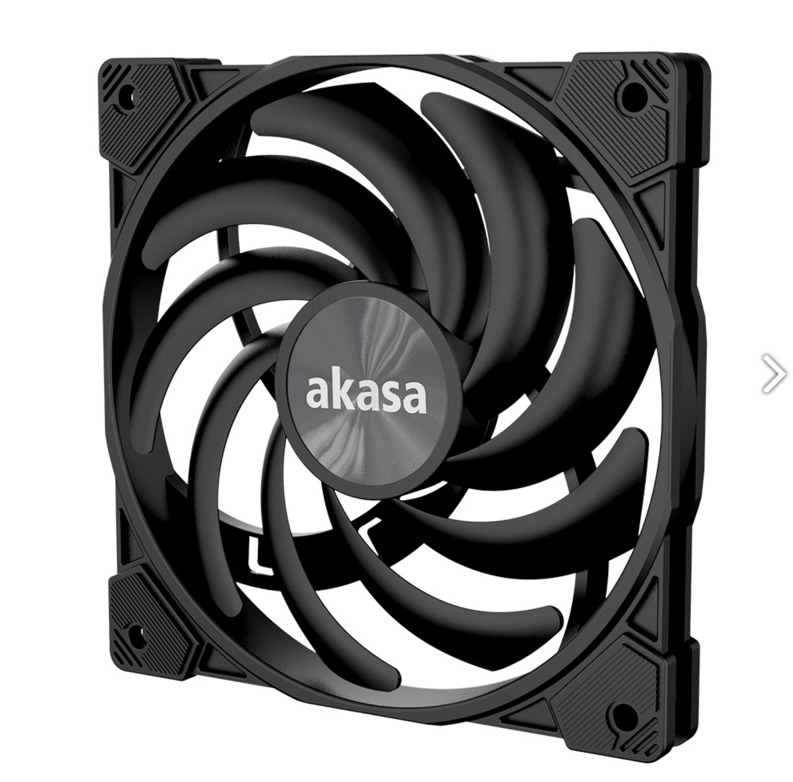 přídavný ventilátor Akasa 12 cm Alucia XS12 černý