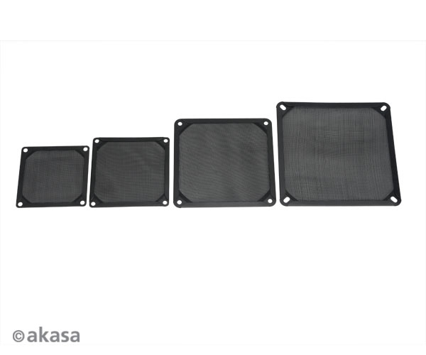 AKASA 12cm Aluminium fan filter