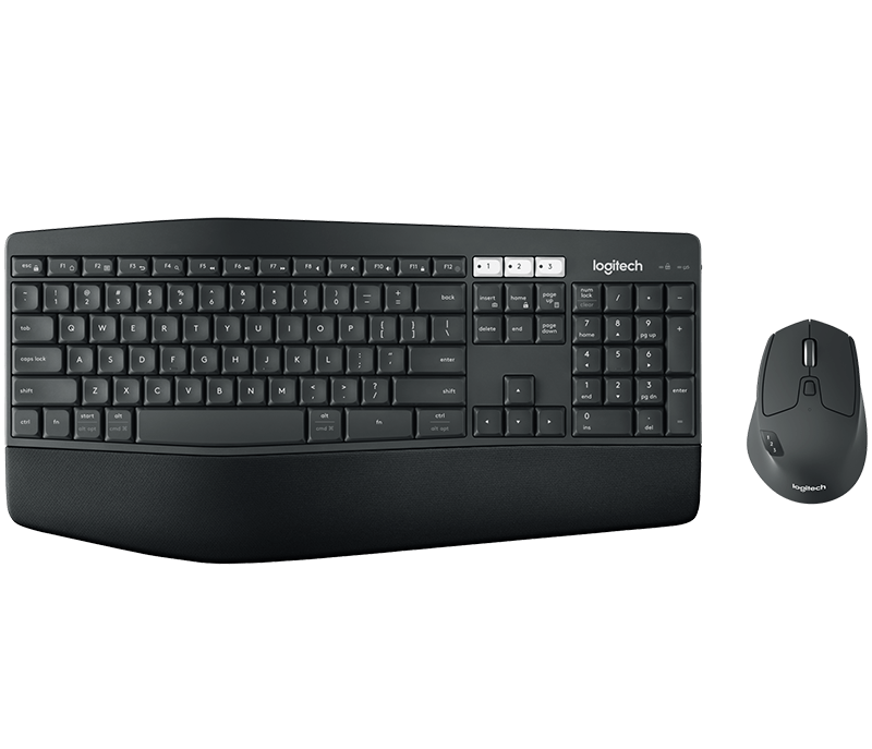 set Logitech Wireless Combo MK850 US layout