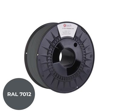 Filament C-TECH PREMIUM LINE, ASA, čedičová šedá, RAL7012, 1,75mm, 1kg
