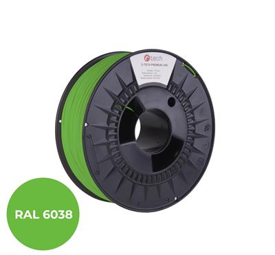 Filament C-TECH PREMIUM LINE, ASA, luminiscenční zelená, RAL6038, 1,75mm, 1kg