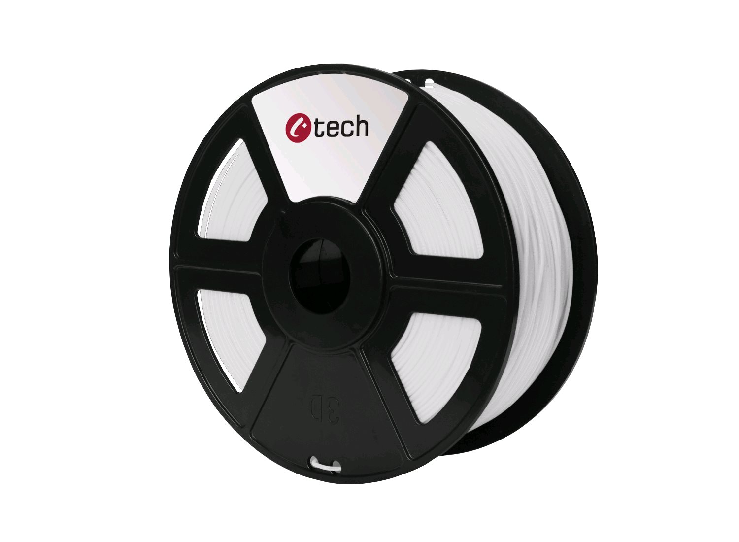 Obrázok C-TECH Filament PLA bílá (3DF-PLA1.75-W)