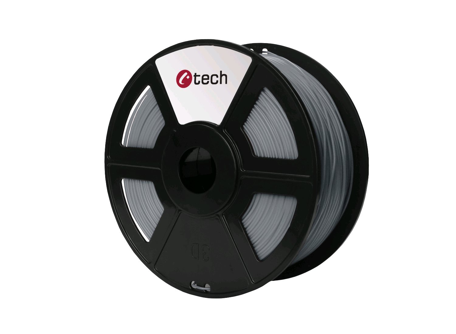 Obrázok C-TECH Filament PLA světle šedá (3DF-PLA1.75-LG)