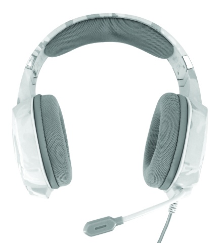 Obrázok Trust GXT 322c Gaming Headset White camouflage (20864)