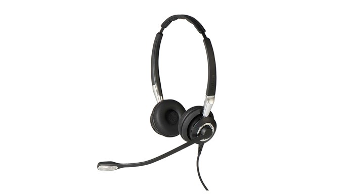 Jabra BIZ 2400 II/Stereo/QD/Drát/Černá