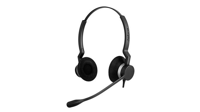 Jabra BIZ 2300/Stereo/QD/Drát/Černá