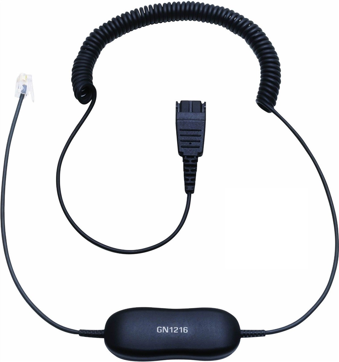 Obrázok Jabra Smart Cord, QD-RJ9, coiled 88001-04