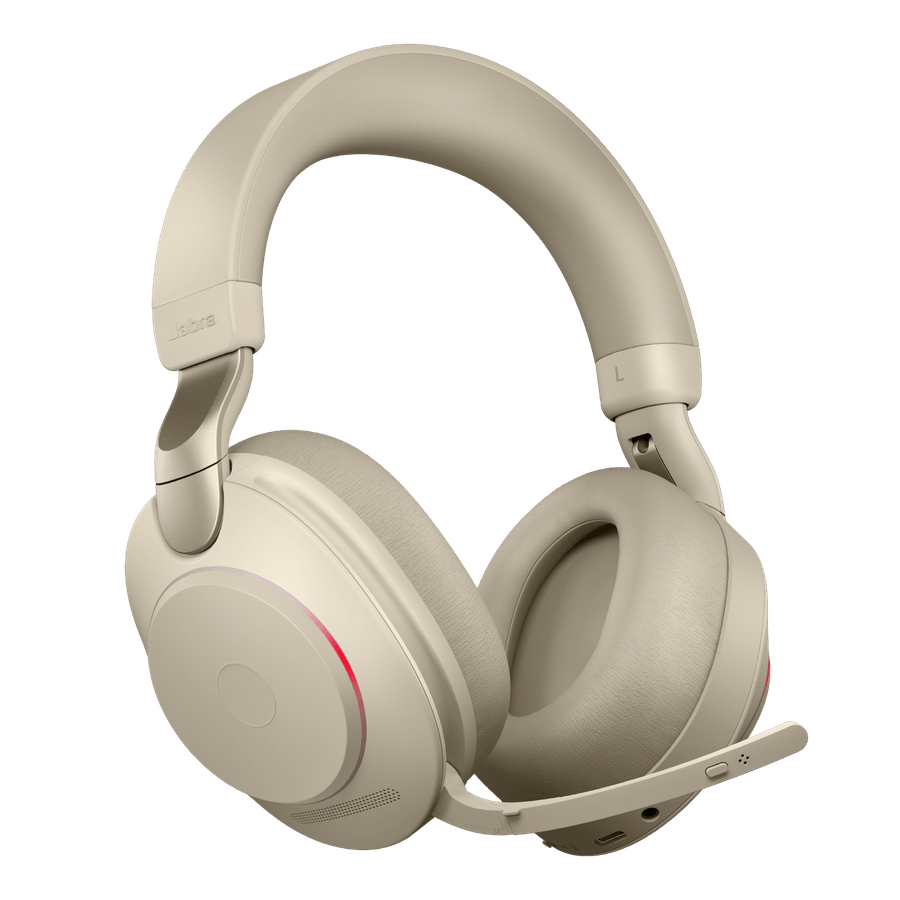 Jabra Evolve2 85/Stereo/ANC/BT/Bezdrát/MS/Béžová