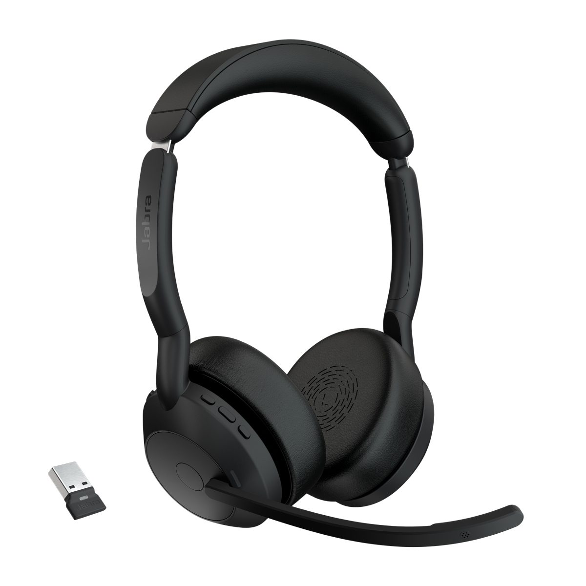 Jabra Evolve2 55/Stereo/ANC/USB/BT-USB/Bezdrát/Černá