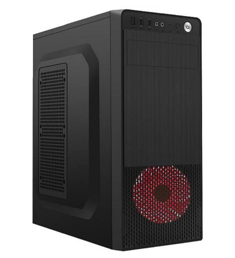 Obrázok Gembird Computer case Midi Tower Fornax 150 Red USB 3.0 CCC-FC-150R