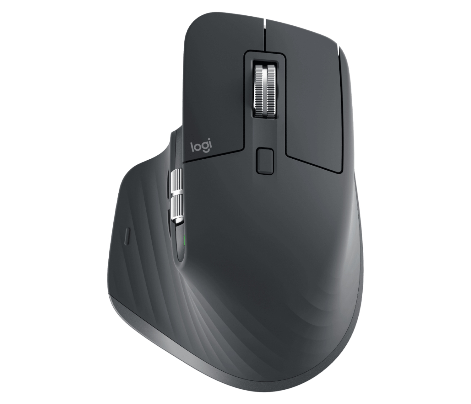 LOGITECH MX Master 3S/Kancelářská/Laserová/Pro praváky/8 000 DPI/USB+BT/Grafitová