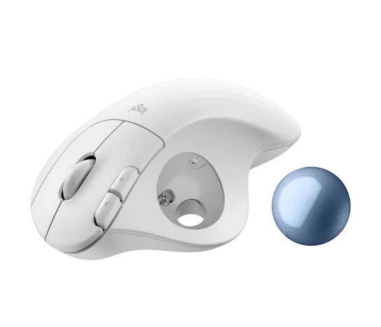 LOGITECH ERGO M575S Wireless Trackball OFFWhite / 910-007030
