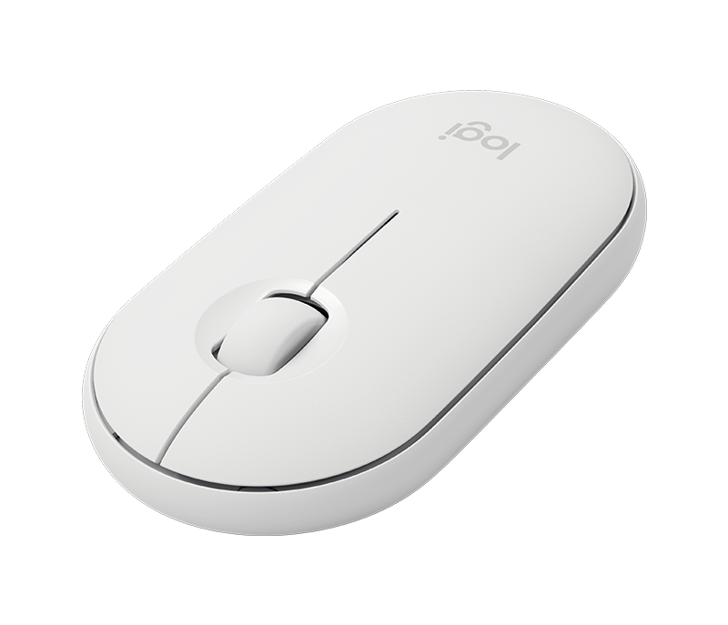 Obrázok Logitech Pebble M350 Wireless Mouse, white (910-005716)