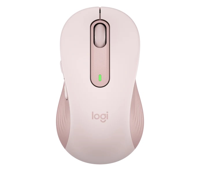 Logitech Signature M650 L/Kancelářská/Optická/Pro praváky/4 000 DPI/USB+BT/Růžová