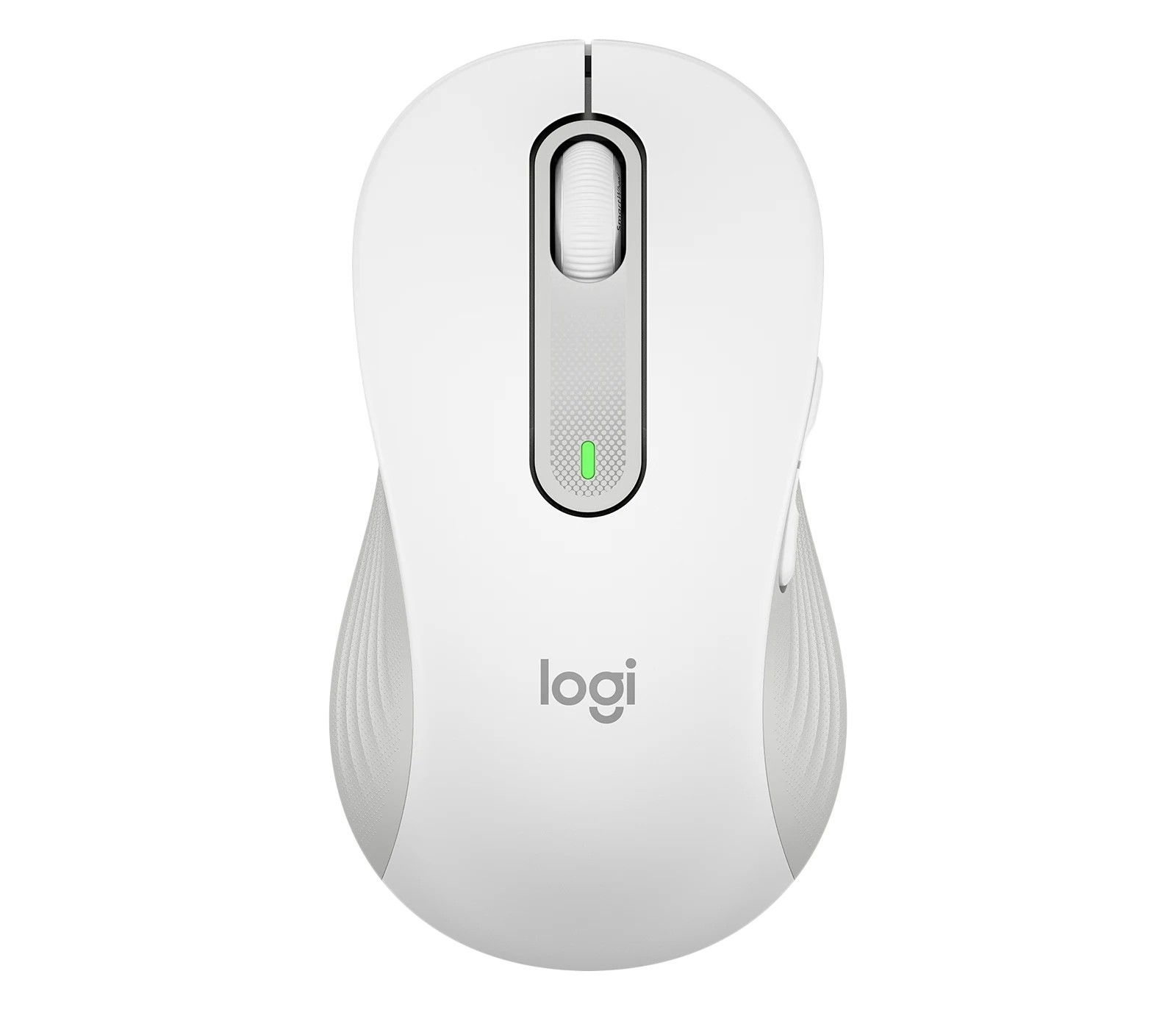 Logitech M650L/Kancelářská/Laserová/Pro leváky/Bezdrátová USB + Bluetooth/Bílá