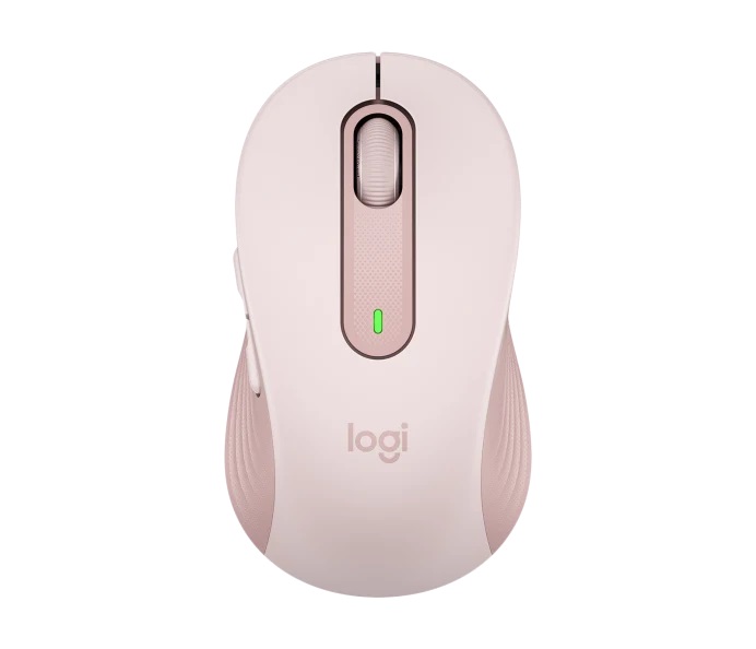 Logitech Signature M650/Kancelářská/Optická/Pro praváky/4 000 DPI/USB+BT/Růžová