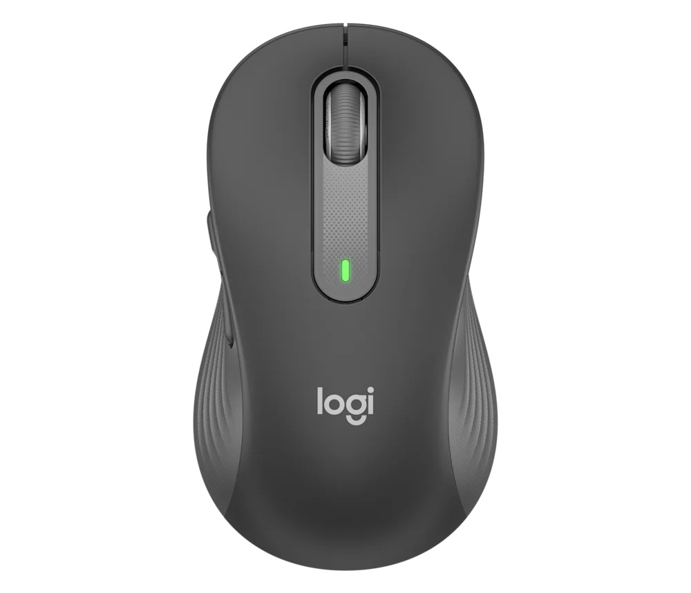 Logitech M650 L For Business/Kancelářská/Optická/Pro praváky/4 000 DPI/USB+BT/Šedá