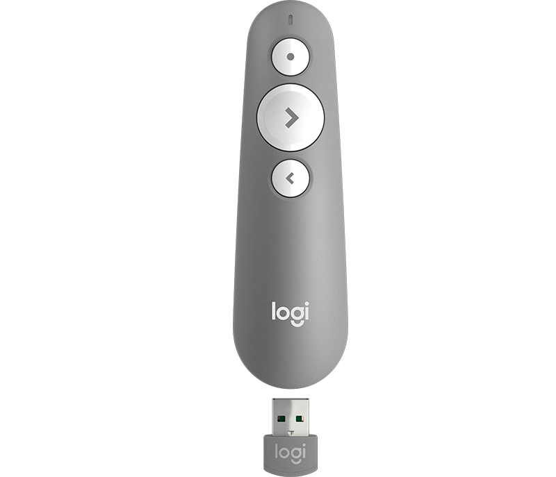 Obrázok Logitech Wireless Presenter R500 Mid Grey (910-005387)