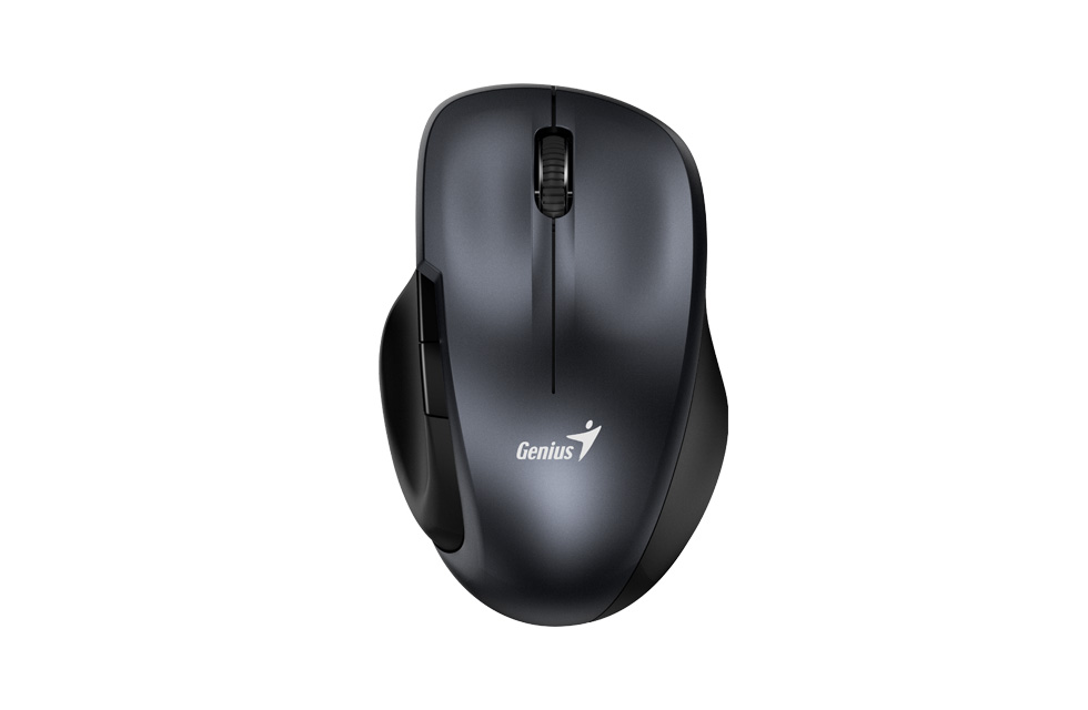 Genius 8200S/Ergonomická/Optická/Pro praváky/1 200 DPI/Bezdrátová USB/Šedá